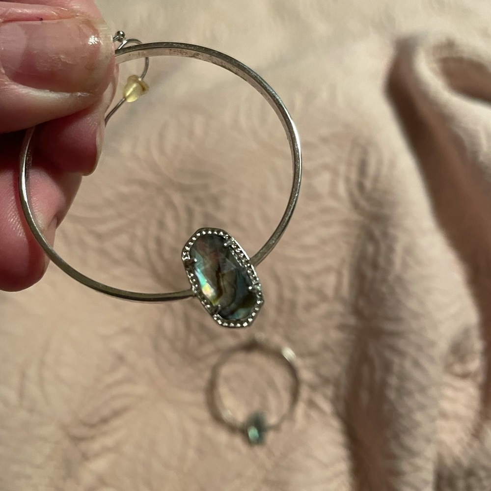 Kendra Scott Large Hoop Earrings